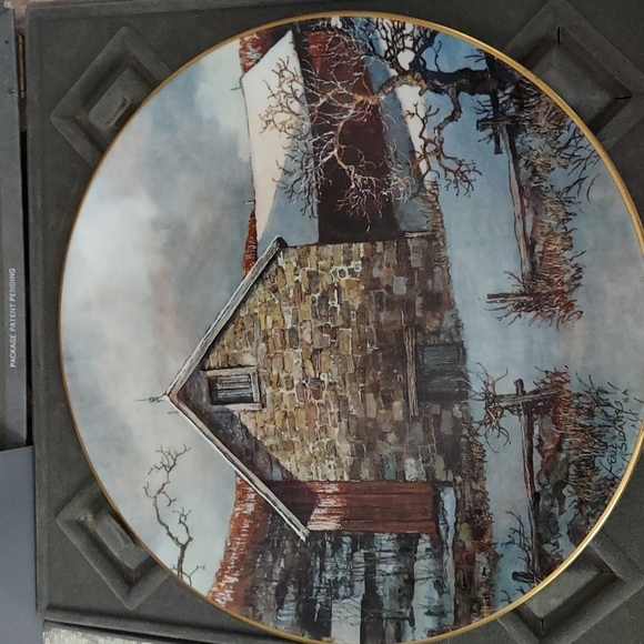 Vintage ERIC SLOANE PENNSYLVANIA PASTORALE ROYAL DOULTON PLATE 1977 - Picture 5 of 15